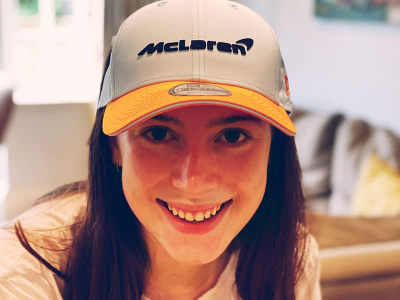 A photograph of Steve’s daughter