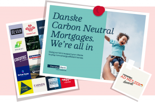 Collage with logos and a child. Text: 