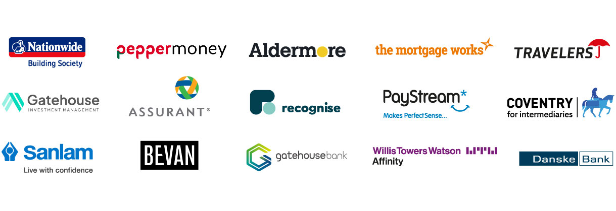 Financial services branding and design solutions by mark-making*, showcasing modern, professional imagery for the financial sector.